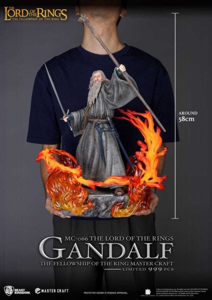 Lord of the Rings Master Craft Gandalf Beeld 58 cm