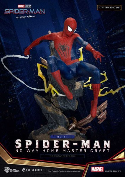 Spider-Man: No Way Homebeeldje Master Craft The Amazing Spider-Man 35 cm