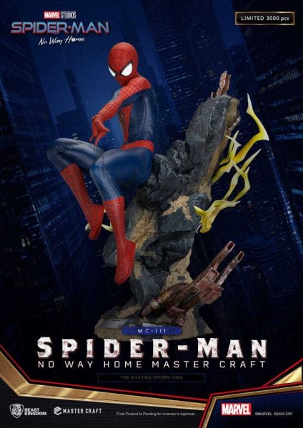 Spider-Man: No Way Homebeeldje Master Craft The Amazing Spider-Man 35 cm