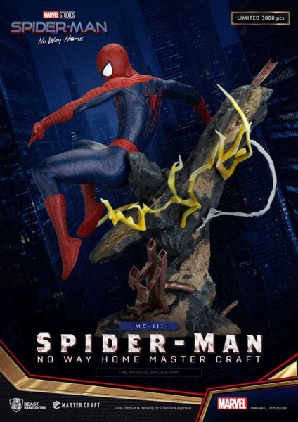 Spider-Man: No Way Homebeeldje Master Craft The Amazing Spider-Man 35 cm