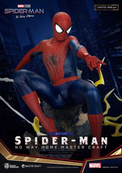Spider-Man: No Way Homebeeldje Master Craft The Amazing Spider-Man 35 cm
