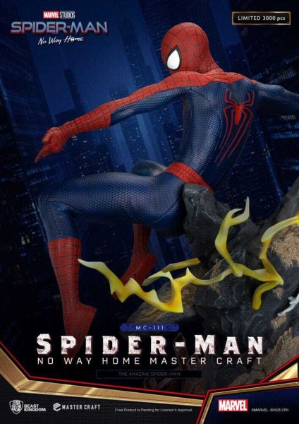 Spider-Man: No Way Homebeeldje Master Craft The Amazing Spider-Man 35 cm