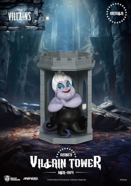 Disney Villains beeldjes assortiment Mini Egg Attack Villain Tower Blind Box Serie 12 cm