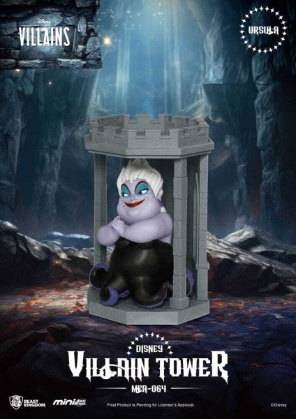 Disney Villains beeldjes assortiment Mini Egg Attack Villain Tower Blind Box Serie 12 cm