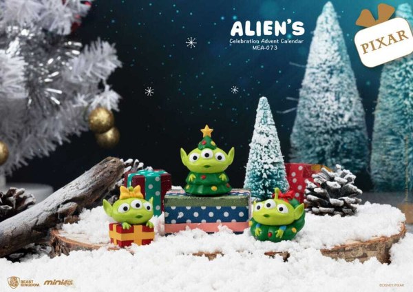 Toy Story Adventskalender Mini Ei-Aanval Alien's Viering