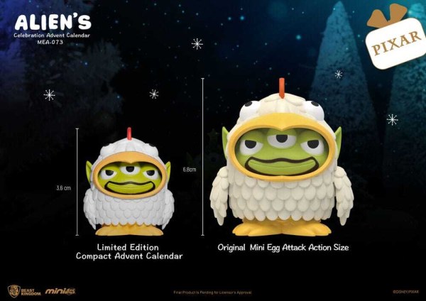 Toy Story Adventskalender Mini Ei-Aanval Alien's Viering