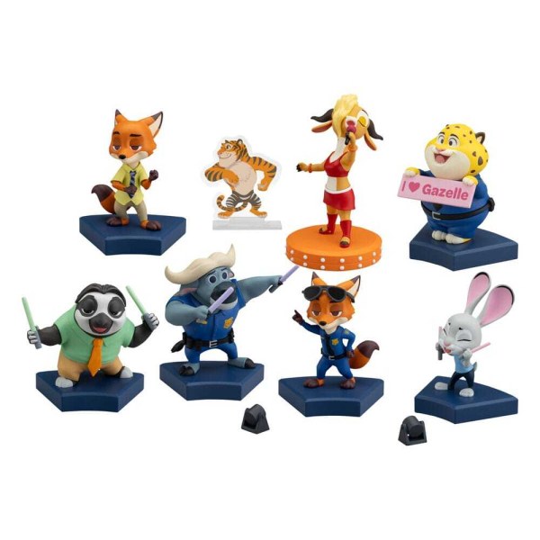 Zootopia beeldjes assortiment Mini Egg Attack Blind Box Concert Serie 8 cm