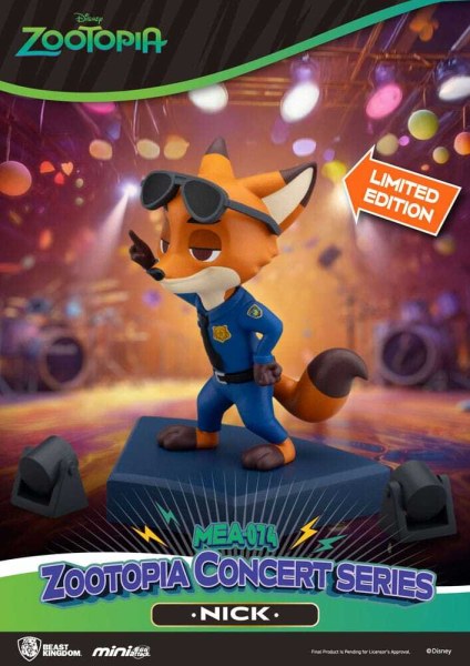 Zootopia beeldjes assortiment Mini Egg Attack Blind Box Concert Serie 8 cm