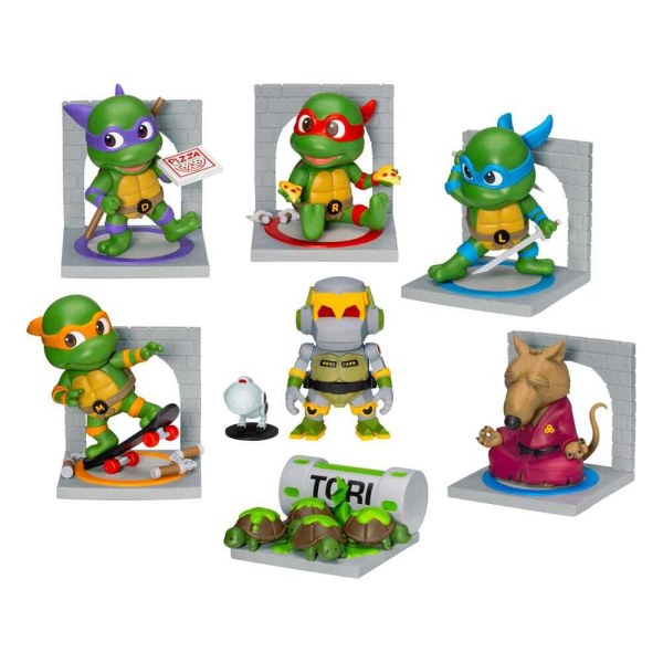 Ninja Turtles beeldjes assortiment Mini Egg Attack Blind Box Serie 12 cm
