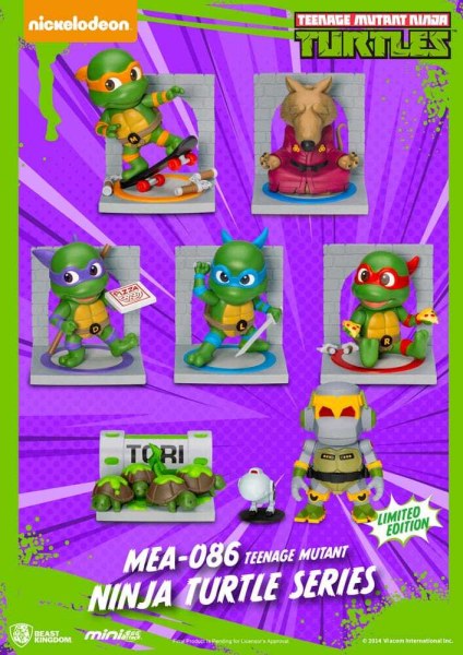 Ninja Turtles beeldjes assortiment Mini Egg Attack Blind Box Serie 12 cm