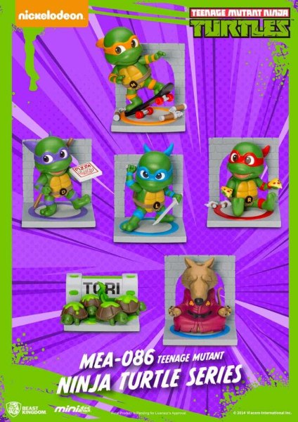 Ninja Turtles beeldjes assortiment Mini Egg Attack Blind Box Serie 12 cm
