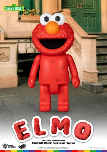 Sesamstraat Siaking Bang Elmo Vinyl Spaarpot 47 cm