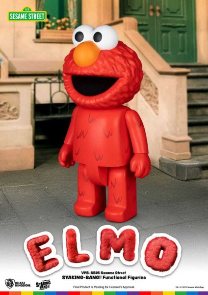 Sesamstraat Siaking Bang Elmo Vinyl Spaarpot 47 cm