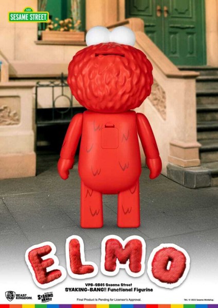 Sesamstraat Siaking Bang Elmo Vinyl Spaarpot 47 cm