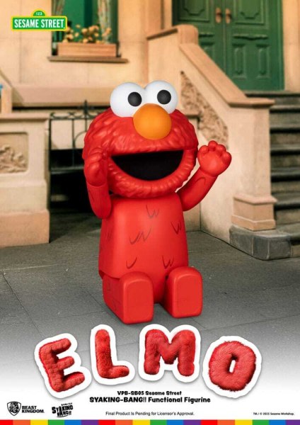 Sesamstraat Siaking Bang Elmo Vinyl Spaarpot 47 cm