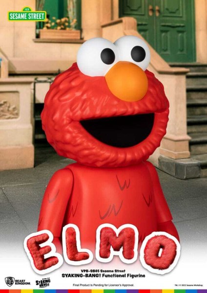 Sesamstraat Siaking Bang Elmo Vinyl Spaarpot 47 cm