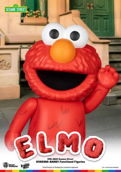 Sesamstraat Siaking Bang Elmo Vinyl Spaarpot 47 cm