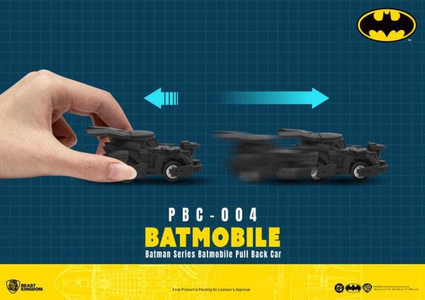 Batman Pull Back Car Series 6-pack cars Blind Box
