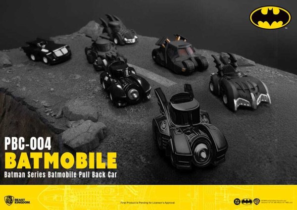 Batman Pull Back Car Series 6-pack cars Blind Box