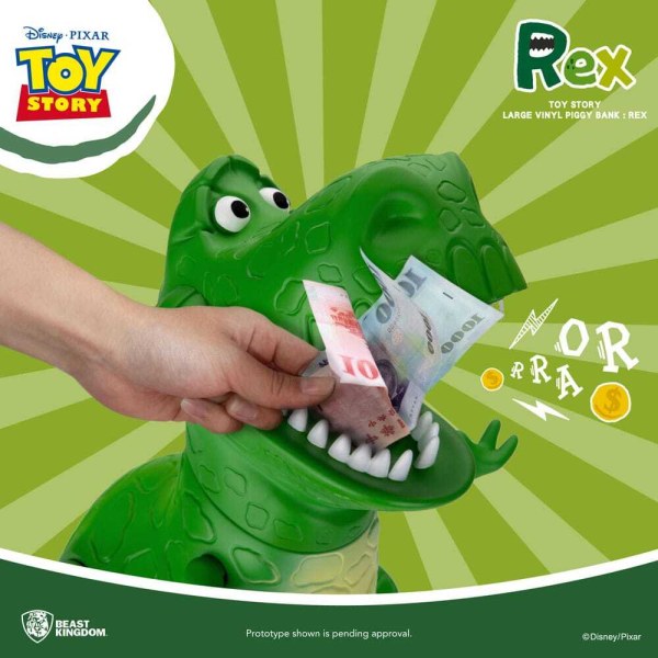 Toy Story Spaarpot Rex spaarpot 46 cm