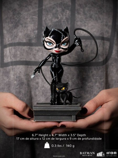 DC Comics Mini Co. Deluxe PVC-figuur Catwoman (Batman Returns) 17 cm
