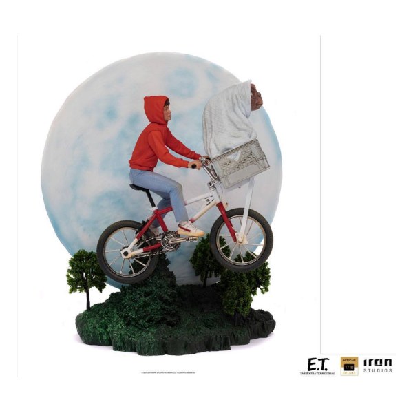 ET het buitenaardse beeldje 1/10 Deluxe Art Scale ET & Elliot 27 cm