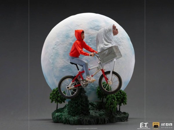 ET het buitenaardse beeldje 1/10 Deluxe Art Scale ET & Elliot 27 cm