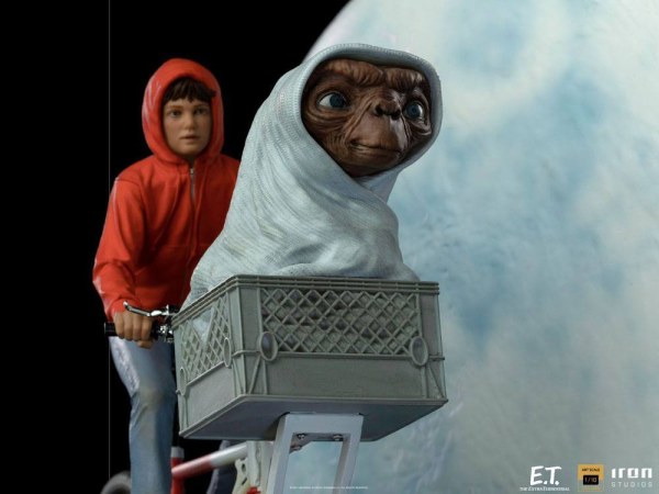 ET het buitenaardse beeldje 1/10 Deluxe Art Scale ET & Elliot 27 cm