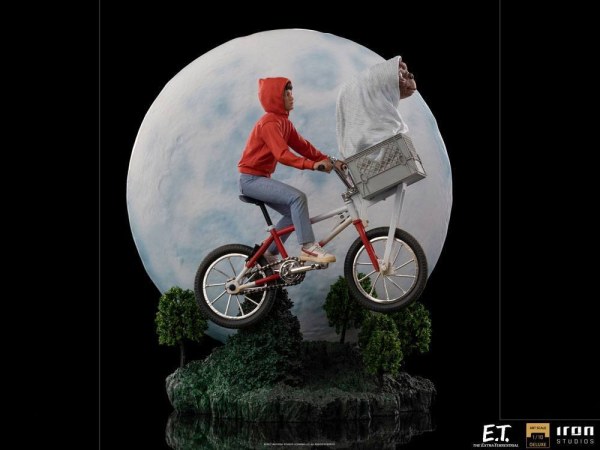 ET het buitenaardse beeldje 1/10 Deluxe Art Scale ET & Elliot 27 cm