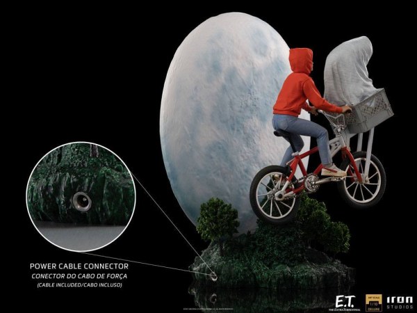ET het buitenaardse beeldje 1/10 Deluxe Art Scale ET & Elliot 27 cm