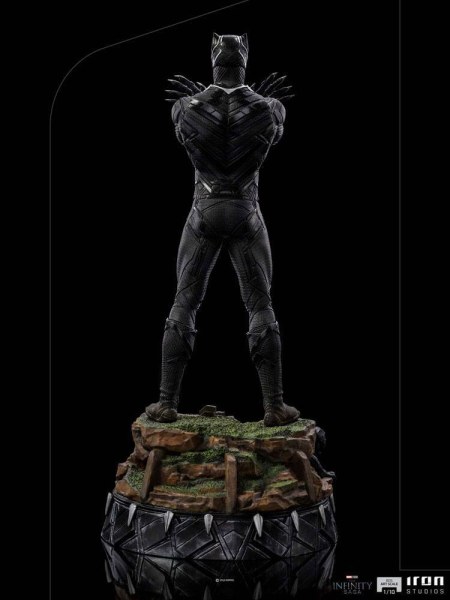 Het Infinity Saga-beeldje Art Scale 1/10 Black Panther Deluxe 25 cm