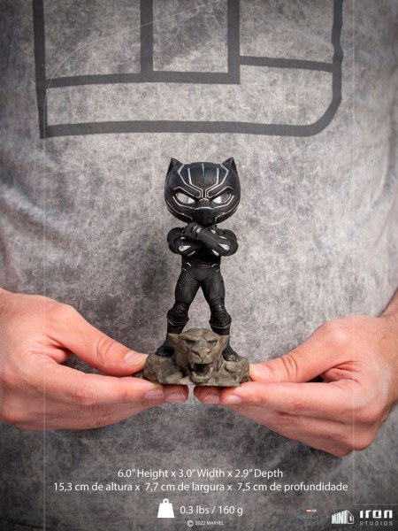 The Infinity Saga Mini Co. PVC figuur Black Panther 15 cm