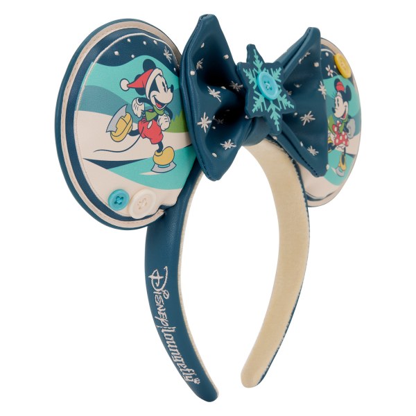 MICKEY EN MINNIE HOLIDAY HAARBAND - DISNEY LOUNGEFLY