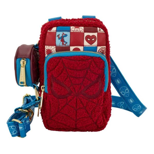 Spider-Man mobiele telefoon schoudertassen met portemonnee - Loungefly Marvel