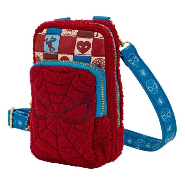 Spider-Man mobiele telefoon schoudertassen met portemonnee - Loungefly Marvel