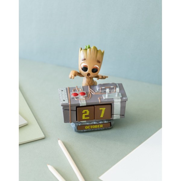 3D EEUWIGDURENDE KALENDER - MARVEL I AM GROOT