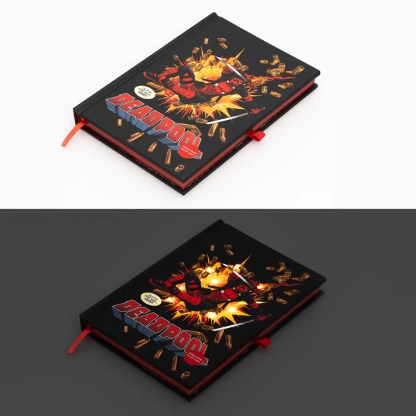PREMIUM A5 NOTITIEBOEK MET LICHT - MARVEL DEADPOOL