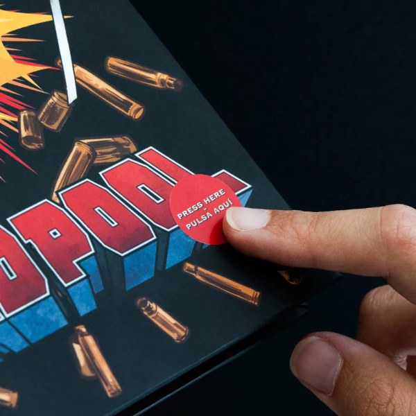 PREMIUM A5 NOTITIEBOEK MET LICHT - MARVEL DEADPOOL