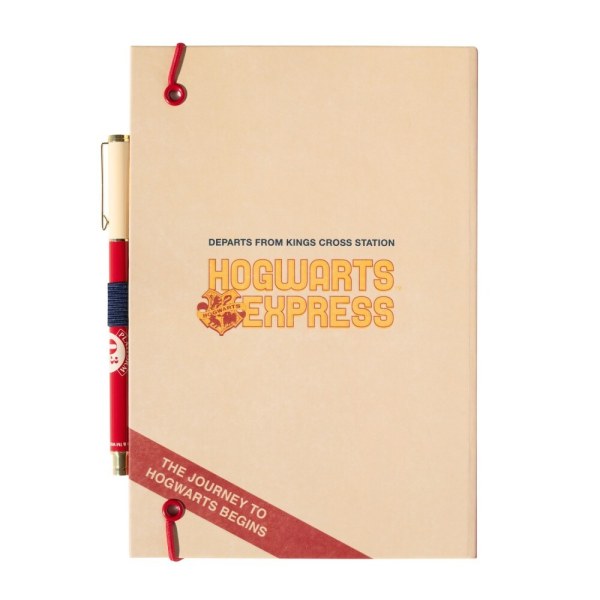 PLATFORM 9 3/4 PREMIUM A5 NOTITIEBOEK MET PEN - HARRY POTTER