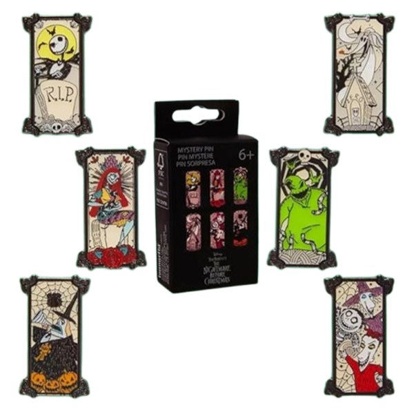 PORTRETSTIJL MYSTERIE BOX PIN - DISNEY LOUNGEFLY THE NIGHTMARE BEFORE CHRISTMAS