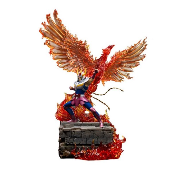 Het beeld van de Ridders van de Dierenriem 1/10 Deluxe Art Scale Phoenix Ikki 41 cm