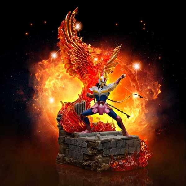 Het beeld van de Ridders van de Dierenriem 1/10 Deluxe Art Scale Phoenix Ikki 41 cm