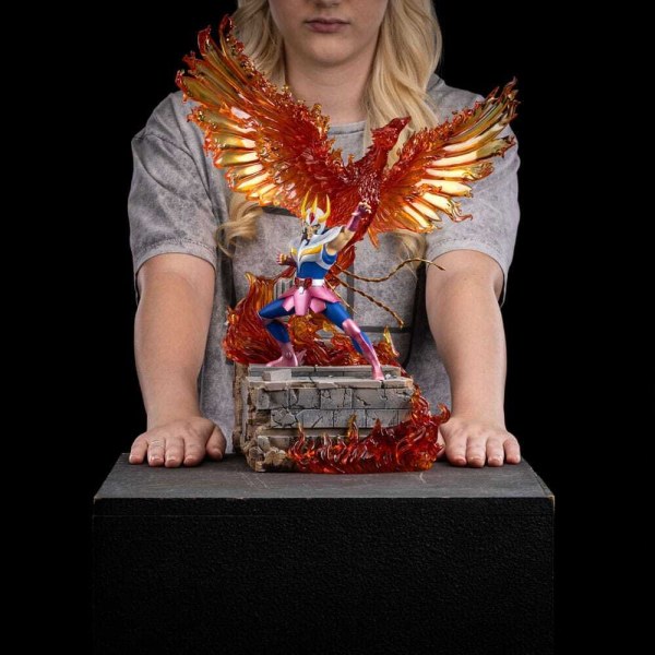 Het beeld van de Ridders van de Dierenriem 1/10 Deluxe Art Scale Phoenix Ikki 41 cm