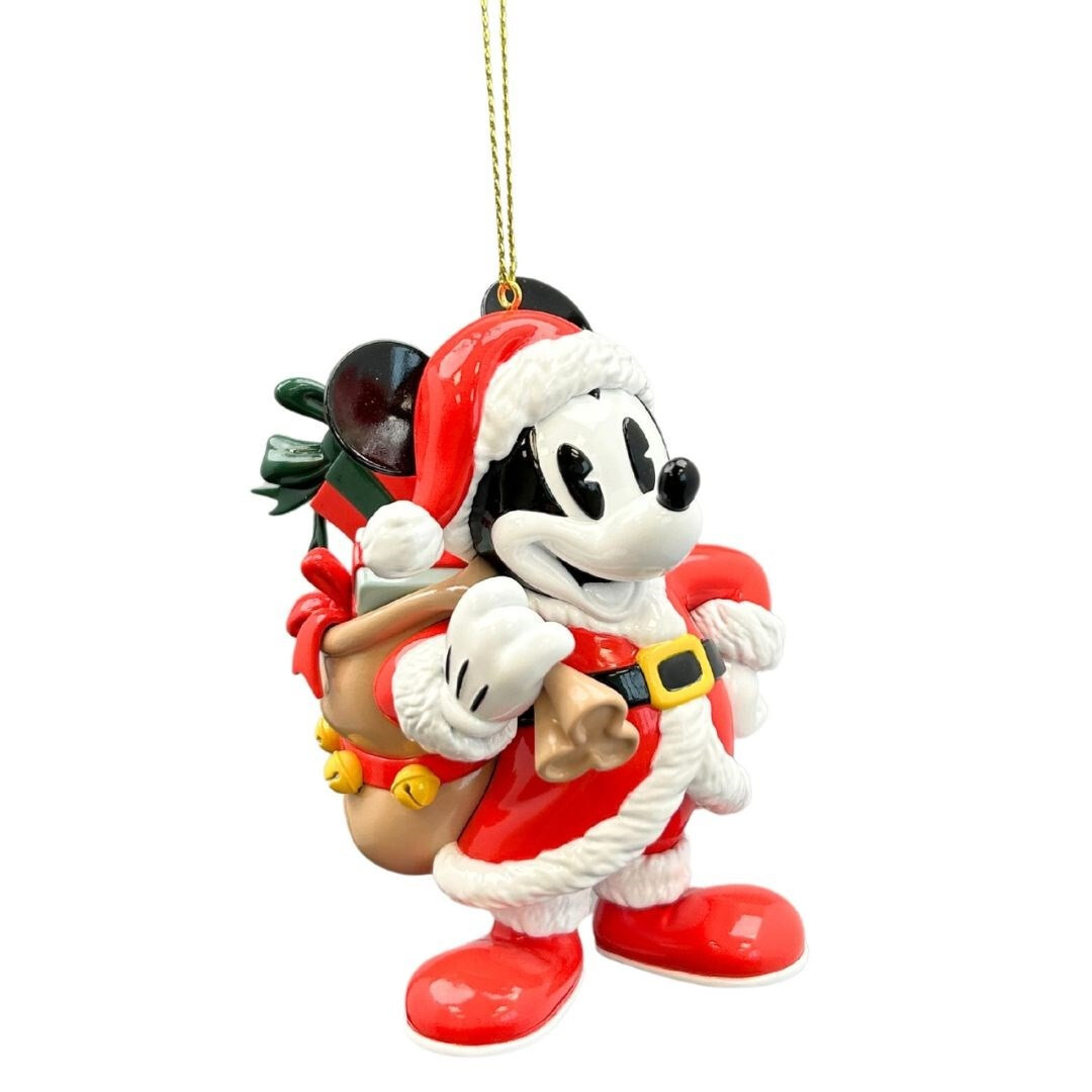 3D-ornament Mickey vintage Kerstman - Disney