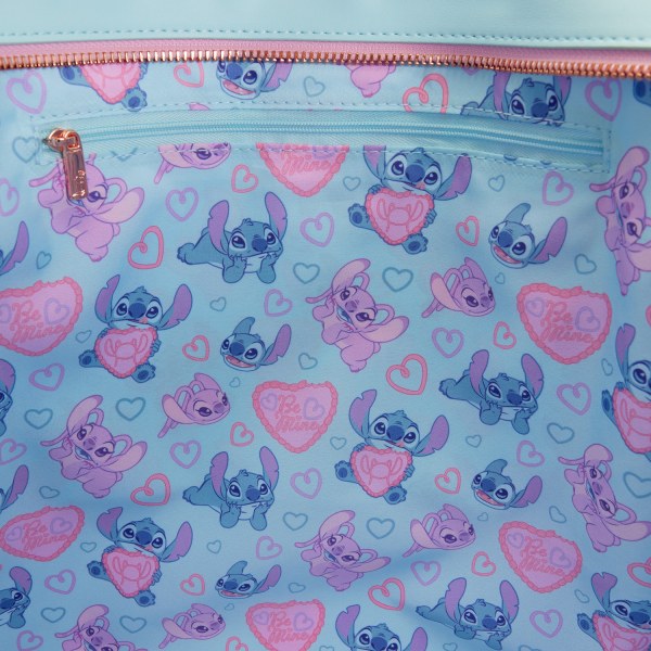 STITCH & ANGEL TRUE LOVE SHOPPER - DISNEY LOUNGEFLY