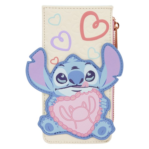 STITCH & ANGEL BE MINE GROTE PASJESHOUDER - DISNEY LOUNGEFLY