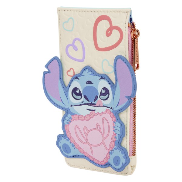 STITCH & ANGEL BE MINE GROTE PASJESHOUDER - DISNEY LOUNGEFLY