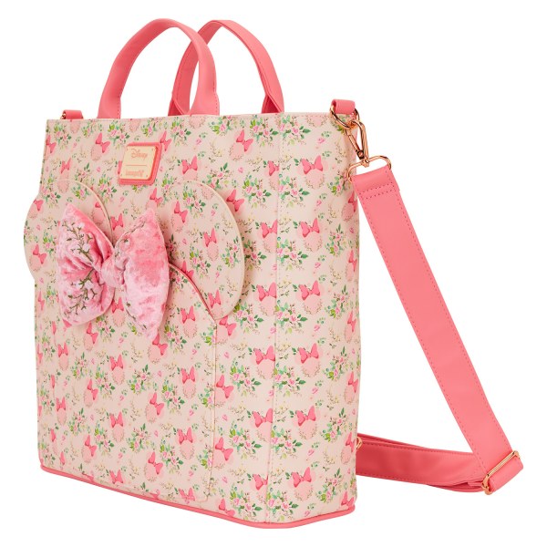 MINNIE MUIS BLOEMEN CONVERTIBELE RUGZAK & SHOPPER - DISNEY LOUNGEFLY