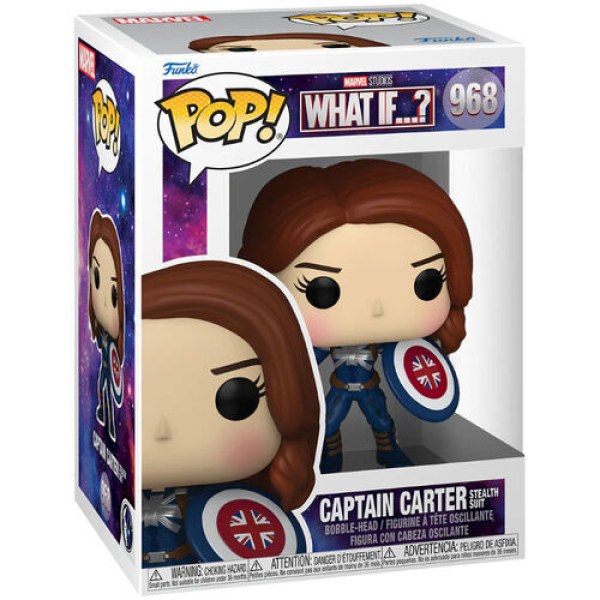 Funko Pop! 968 Marvel What If – Kapitein Carter Stealth