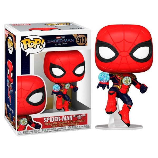 Funko Pop! 913 Marvel Spider-Man: No Way Home – Spider-Man Geïntegreerd Pak